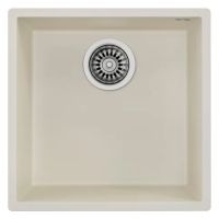 TEKA Мойка под столешницу для кухни SQUARE 40.40 TG без крыла крем (115230028)