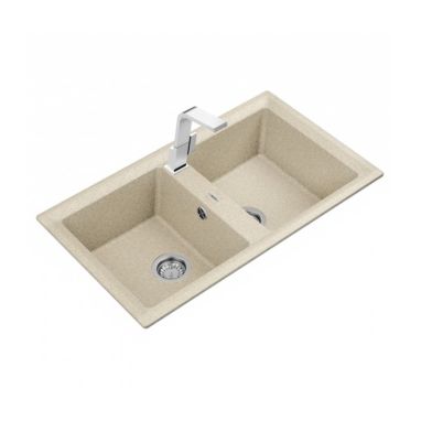 TEKA Кухонная мойка из тегранита Stone 90 B-TG 2B песочный (115260002) 115260009