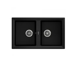 TEKA Кухонная мойка из тегранита Stone 90 B-TG 2B черный металлик (115260003) 115260010