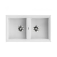 TEKA Кухонная мойка из тегранита Stone 90 B-TG 2B белый (115260005)