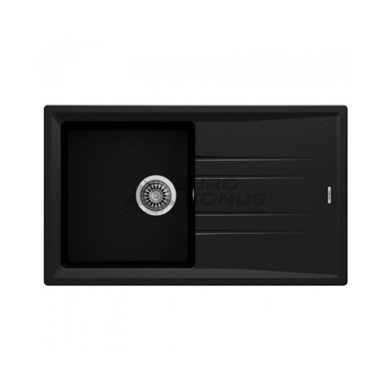 TEKA Кухонная мойка из тегранита Stone 50 B-TG 1B 1D черный металлик (115330017)