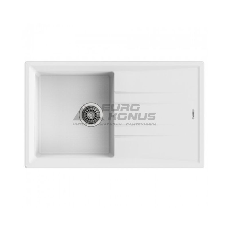 TEKA Кухонная мойка из тегранита Stone 50 B-TG 1B 1D белый (115330019)