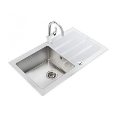 TEKA Мойка врезная для кухни оборотная Lux 1B 1D 86 REV (115100012)