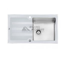 TEKA Мойка врезная для кухни оборотная Lux 1B 1D 86 REV (115100012)