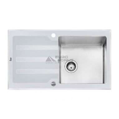 TEKA Мойка врезная для кухни оборотная Lux 1B 1D 86 REV (115100012)