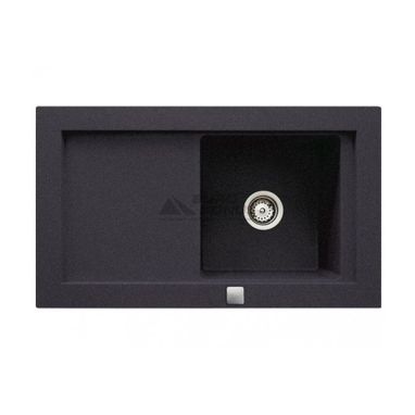 TEKA Кухонная мойка из тегранита Aura 45B TG черный металлик (40143072)