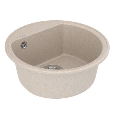 VANKOR Мойка врезная для кухни Easy без крыла beige (EMR 01.45)