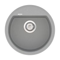 VANKOR Мойка врезная для кухни Easy без крыла gray (EMR 01.45)