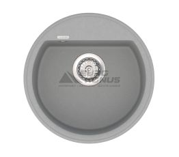 VANKOR Мойка врезная для кухни Easy без крыла gray (EMR 01.45)