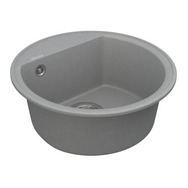 VANKOR Мойка врезная для кухни Easy без крыла gray (EMR 01.45)