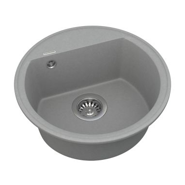 VANKOR Мойка врезная для кухни Easy без крыла gray (EMR 01.45)