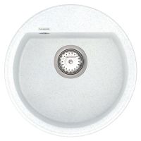 VANKOR Мойка врезная для кухни Easy без крыла White stone (EMR 01.45)