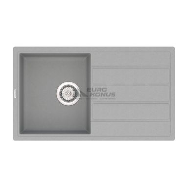 VANKOR Мойка врезная для кухни Easy оборотная gray (EMP 02.76)