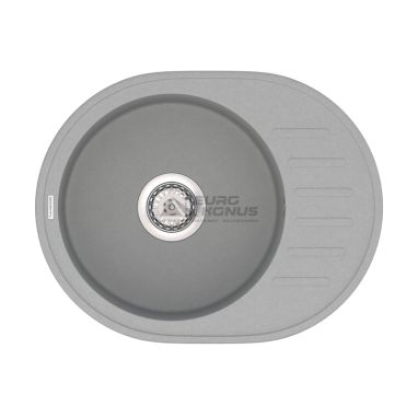 VANKOR Мойка врезная для кухни Lira оборотная gray (LMO 02.57)