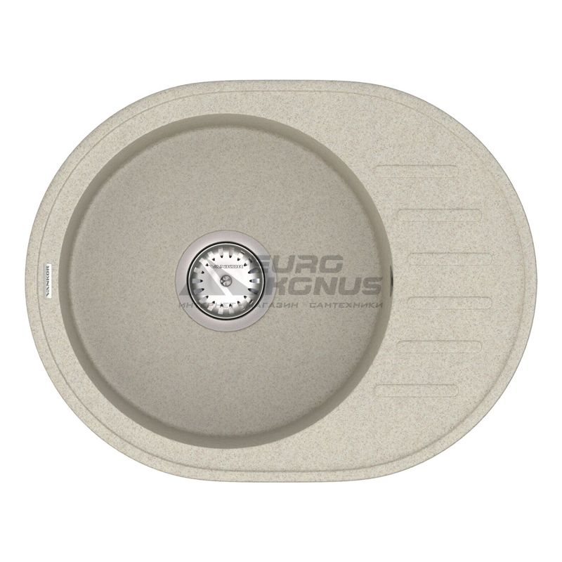 VANKOR Мойка врезная для кухни Lira оборотная terra (LMO 02.57)