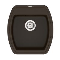 VANKOR Мойка врезная для кухни Norton без крыла chocolate (NMP 01.48)