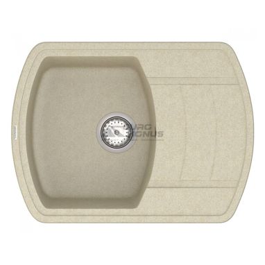 VANKOR Мойка врезная для кухни Norton оборотная beige (NMP 02.67)