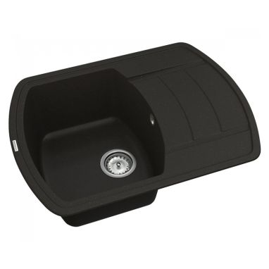 VANKOR Мойка врезная для кухни Norton оборотная black (NMP 02.67)