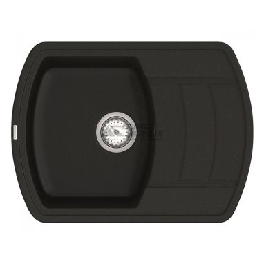 VANKOR Мойка врезная для кухни Norton оборотная black (NMP 02.67)