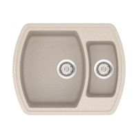 VANKOR Мойка врезная для кухни Norton без крыла beige (NMP 03.63)