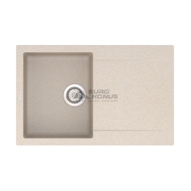 VANKOR Мойка врезная для кухни Orman оборотная beige (OMP 02.78)