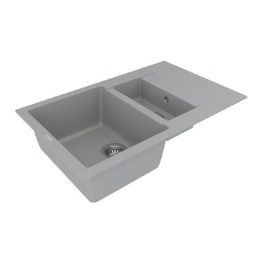 VANKOR Мойка врезная для кухни Orman оборотная gray (OMP 04.80)