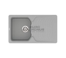 VANKOR Мойка врезная для кухни Sigma оборотная gray (SMP 02.85)