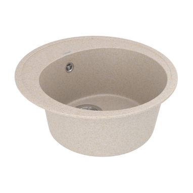 VANKOR Мойка врезная для кухни Sity без крыла beige (SMR 01.50)