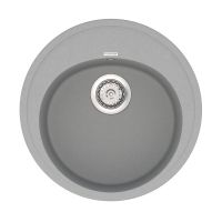 VANKOR Мойка врезная для кухни Sity без крыла gray (SMR 01.50)