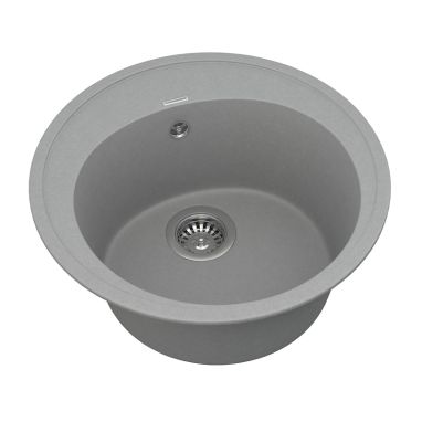 VANKOR Мойка врезная для кухни Sity без крыла gray (SMR 01.50)