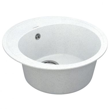 VANKOR Мойка врезная для кухни Sity без крыла White stone (SMR 01.50)