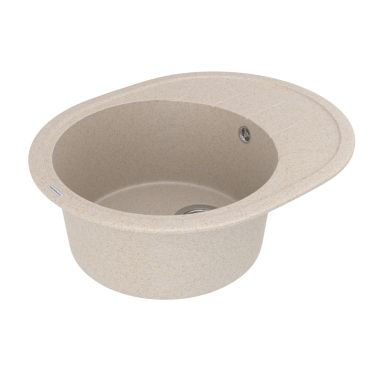 VANKOR Мойка врезная для кухни Sity оборотная beige (SMO 02.61)