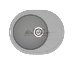 VANKOR Мойка врезная для кухни Sity оборотная gray (SMO 02.61)