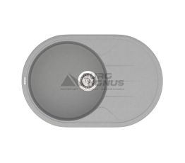 VANKOR Мойка врезная для кухни Sity оборотная gray (SMO 02.78)