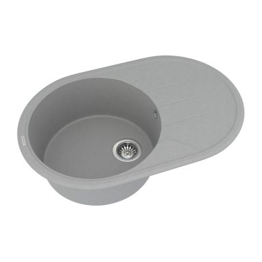 VANKOR Мойка врезная для кухни Sity оборотная gray (SMO 02.78)