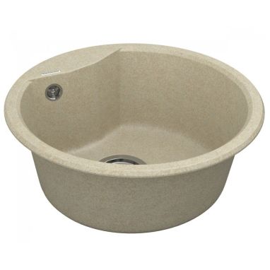 VANKOR Мойка врезная для кухни Vena без крыла beige (VMR 01.48)