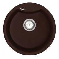VANKOR Мойка врезная для кухни Vena без крыла chocolate (VMR 01.48)