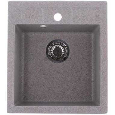 ZERIX Мойка врезная для кухни ZS-4651S-07 без крыла мраморный (ZX4566)