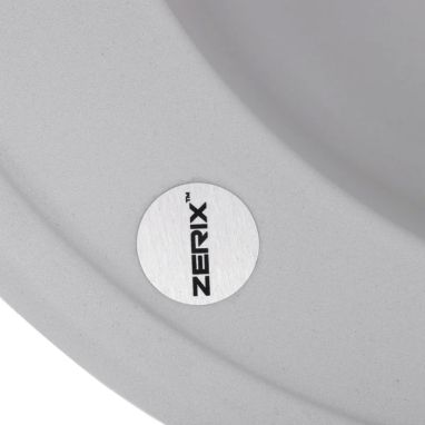 ZERIX Мойка врезная для кухни ZS-510R-01 без крыла белый (ZX4531)