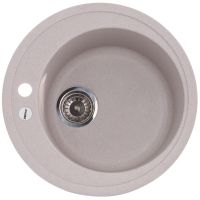 ZERIX Мойка врезная для кухни ZS-510R-07 без крыла мраморный (ZX4534)