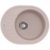 ZERIX Мойка врезная для кухни ZS-6250R-06 оборотная бежевый (ZX4549)