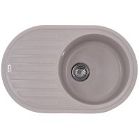 ZERIX Мойка врезная для кухни ZS-7750R-06 оборотная бежевый (ZX4557)