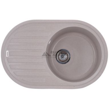 ZERIX Мойка врезная для кухни ZS-7750R-06 оборотная бежевый (ZX4557)