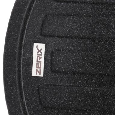 ZERIX Мойка врезная для кухни ZS-7750R-13 оборотная графитный (ZX4561)