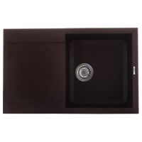 ZERIX Мойка врезная для кухни ZS-7950S-12 оборотная коричневый (ZX4584)