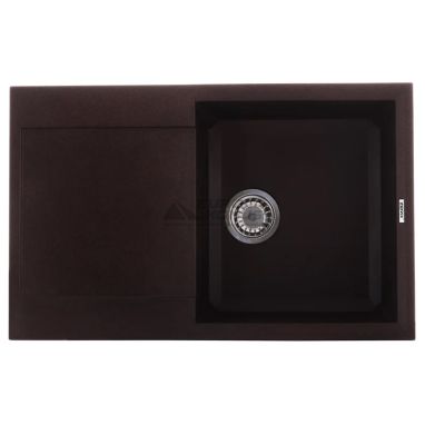 ZERIX Мойка врезная для кухни ZS-7950S-12 оборотная коричневый (ZX4584)