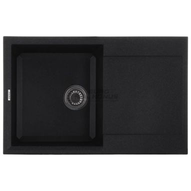 ZERIX Мойка врезная для кухни ZS-7950S-13 оборотная графитный (ZX4585)
