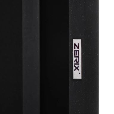 ZERIX Мойка врезная для кухни ZS-7950S-14 оборотная черный металлик (ZX4586)