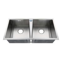 ZERIX Мойка врезная для кухни ZUS8045-HM Satin без крыла матовая (ZM0574)