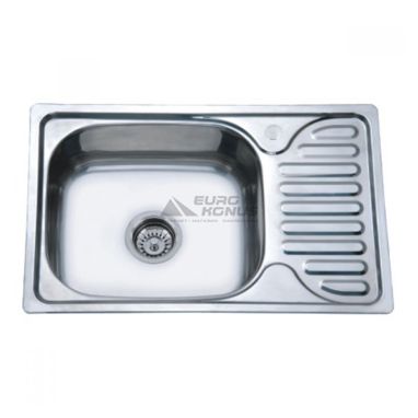 ZERIX Мойка врезная для кухни Z6642-08-180MD Micro Decor оборотная микродекор (ZM0616)